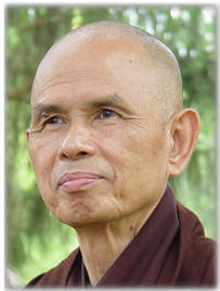 thich-nhat-hanh. iedere stap is vrede, peace is every step